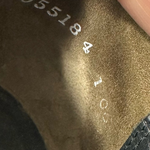 Paul Green Tasha Black Nubuck Leather Gladiator Peep Toe Ankle Booties Heels - Picture 6 of 11